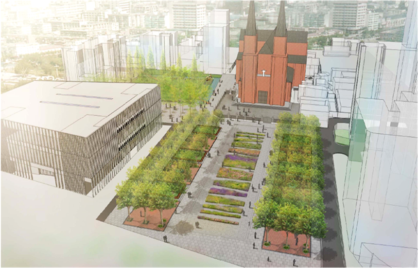 上海徐家汇社区效劳设施和周边情形整治项目