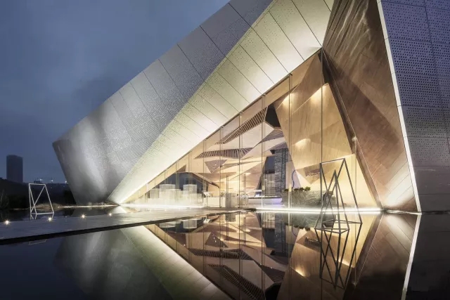 主展厅透视 by刘国畅，，，，EVO视讯建设设计